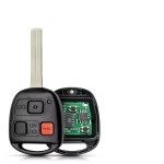 1998-2005 Lexus / 3-Button Remote Head Key / HYQ1512V / 4C Chip / Long Blade (AFTERMARKET)